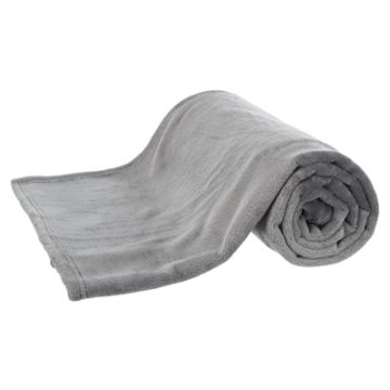 TRIXIE HONDENDEKEN KIMMY FLEECE GRIJS 100X75 CM