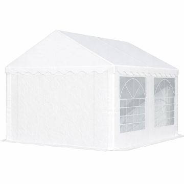 Classic Plus Party-tent PVC 3x4x2 mtr in Wit