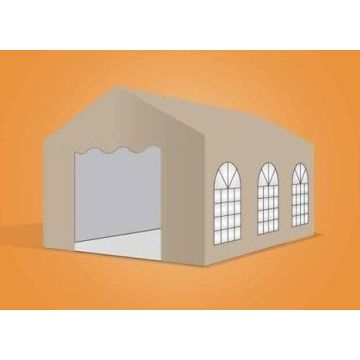 Premium Partytent PVC 4x6x2 mtr in Beige