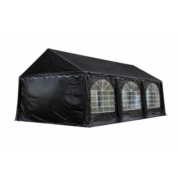 Premium Partytent PVC 3x6x2 mtr in Zwart