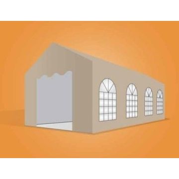 Premium Partytent PVC 3x8x2 mtr in Beige