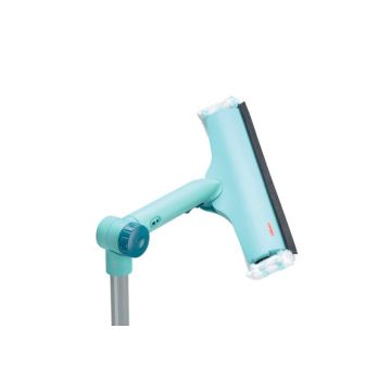 Leifheit 51120 Raamwisser 3-In-1 Met Teleskoopsteel en Draaiknop