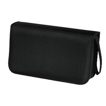 Hama CD Wallet Nylon 80 Zwart