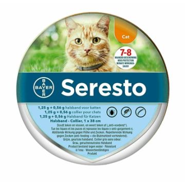 SERESTO TEKEN- EN VLOOIENBAND KAT 38 CM