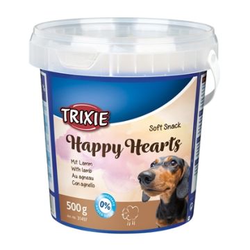 TRIXIE SOFT SNACK HAPPY HEARTS 500GR 4ST