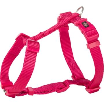TRIXIE HONDENTUIG PREMIUM H-TUIG FUCHSIA 20-32X1 CM