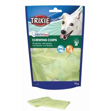 TRIXIE DENTA FUN SPIRULINA CHEWING CHIPS 6X50 GR