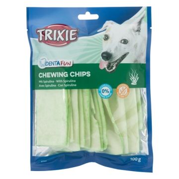 TRIXIE DENTA FUN SPIRULINA CHEWING CHIPS 6X100 GR