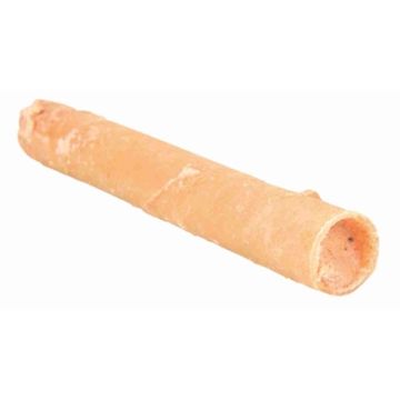 TRIXIE KAUWROLLEN GEVULD ZALM 12 CM 22 GR 100 ST