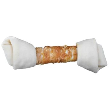 TRIXIE DENTA FUN KNOTTED CHICKEN CHEWING BONE 25 CM 6X220 GR
