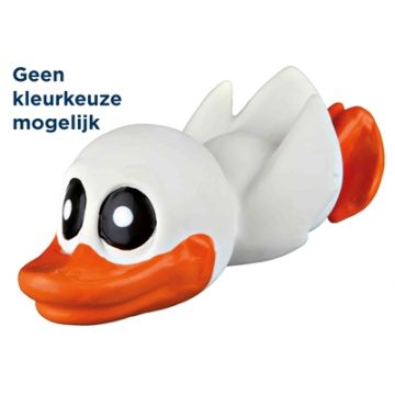 TRIXIE LATEX / POLYESTERVLIES EEND MET GELUID ASSORTI 13 CM 4 ST