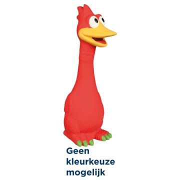 TRIXIE LATEX VOGEL DIERENGELUID ASSORTI 20 CM 3 ST