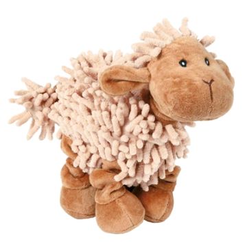 TRIXIE PLUCHE SCHAAP MET GELUID EN ELASTISCHE BENEN 21 CM 3 ST