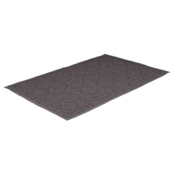 TRIXIE SCHOONLOOPMAT VOOR KATTENBAKKEN PVC ANTRACIET XXL 90X60 CM