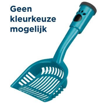 TRIXIE KATTENBAKSCHEP MET POEPZAKJES ASSORTI 38 CM 4 ST