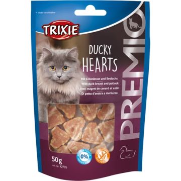 TRIXIE PREMIO DUCKY HEARTS 6X50 GR