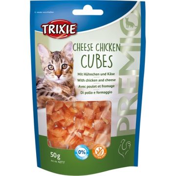 TRIXIE PREMIO CHEESE CHICKEN CUBES 6X50 GR