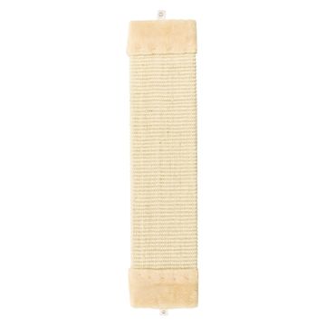 TRIXIE KRABPLANK SISALTAPIJT / PLUCHE MET CATNIP NATUREL / BEIGE 62X15 CM 2 ST