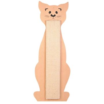 TRIXIE KRABPLANK KAT SISALTAPIJT MET CATNIP NATUREL / BEIGE 58X21 CM 2 ST