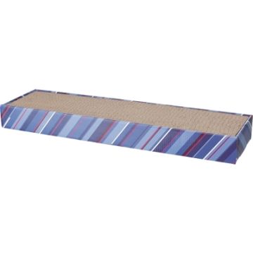 TRIXIE KRABKARTON SCRATCHY CATNIP BLAUW 48X13X5 CM 2 ST