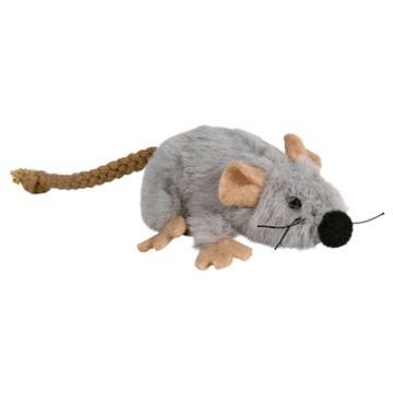 TRIXIE MUIS PLUCHE MET CATNIP 7 CM 4 ST