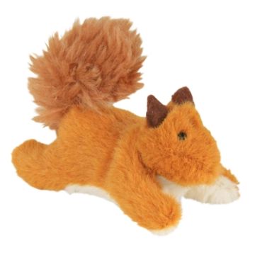 TRIXIE EEKHOORNTJE PLUCHE MET CATNIP 9 CM 4 ST
