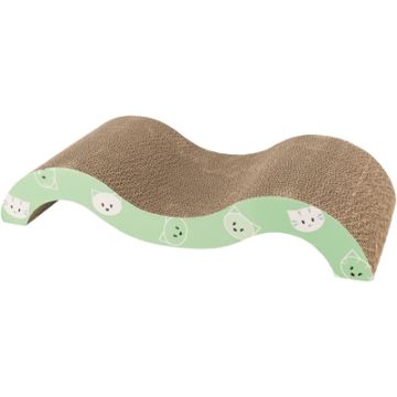 TRIXIE KRABGOLF MIMI KARTON MET CATNIP MINTGROEN 50X23X9 CM 2 ST