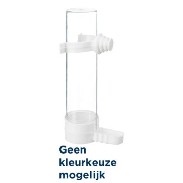 TRIXIE DRINKFLES EN VOERDISPENSER ASSORTI 11 CM 50 ML 4 ST