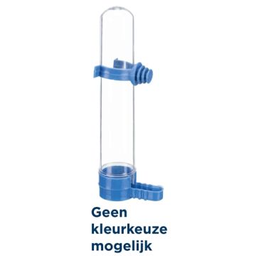 TRIXIE DRINKFLES EN VOERDISPENSER ASSORTI 14 CM 65 ML 4 ST