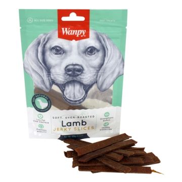 WANPY SOFT OVEN-ROASTED LAMB JERKY SLICES 100 GR