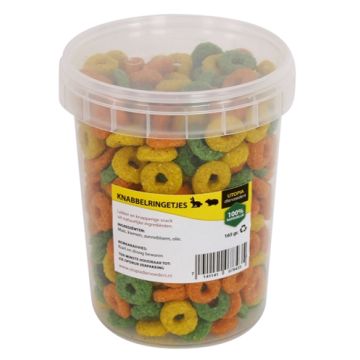 UTOPIA KNABBEL RINGETJES 165 GR