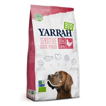 YARRAH DOG BIOLOGISCHE BROKKEN SENSITIVE KIP ZONDER TOEGEVOEGDE SUIKER 10 KG