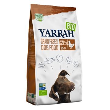 YARRAH DOG ADULT GRAANVRIJ KIP/VIS 10 KG