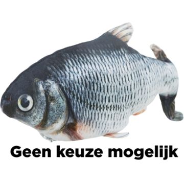 TRIXIE SPARTEL VIS MET CATNIP VAN STOF ASSORTI 30 CM