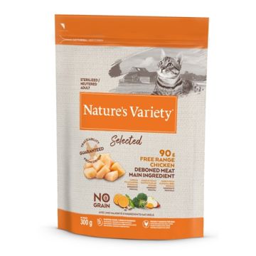 NATURES VARIETY SELECTED STERILIZED FREE RANGE CHICKEN 300 GR