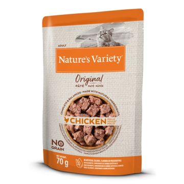 NATURES VARIETY ORIGINAL POUCH CHICKEN 12X70 GR