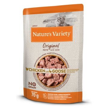 NATURES VARIETY ORIGINAL POUCH CHICKEN / GOOSE 12X70 GR
