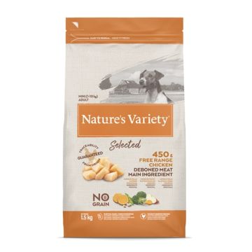 NATURES VARIETY SELECTED ADULT MINI FREE RANGE CHICKEN 1,5 KG
