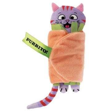 KONG PULL-A-PARTZ PURRITO 14X5 CM