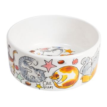 BLOND AMSTERDAM VOERBAK CAT LOVE 15,5X15,5X7 CM