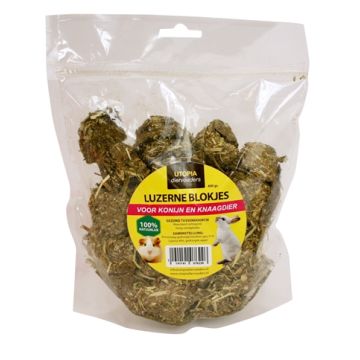 UTOPIA LUZERNE BLOKJES 400 GR