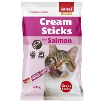 SANAL CREAM STICKS KAT ZALM 5X15 GR