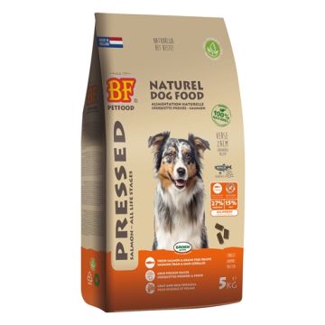 BIOFOOD GEPERST ZALM GRAANVRIJ 5 KG