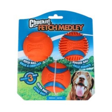 CHUCKIT FETCH MEDLEY GEN 3 MEDIUM 3 ST