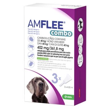 KRKA AMFLEE COMBO SPOT ON HOND >40 KG 402 MG 3 PIP