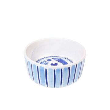 BLOND AMSTERDAM VOERBAK KAT DELFTS BLOND GERUIT 15,5 CM