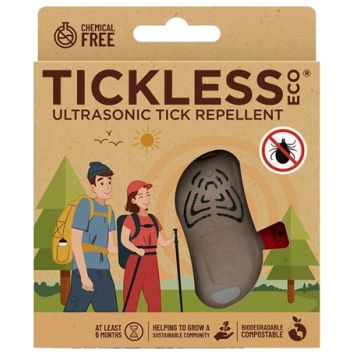 TICKLESS ECO TEEK EN VLO AFWEER VOOR MENSEN BRUIN 