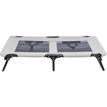 TRIXIE STRETCHER HONDENLIGBED GRIJS / ZWART 79X50X19 CM