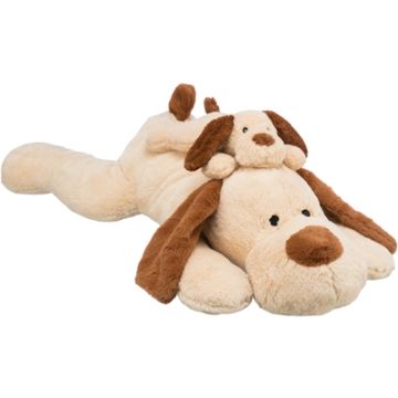 TRIXIE HOND BENNY PLUCHE BEIGE / BRUIN 30 CM