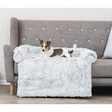 TRIXIE SOFA BED HARVEY MEUBELBESCHERMER HOEKIG WIT / ZWART 70X90 CM